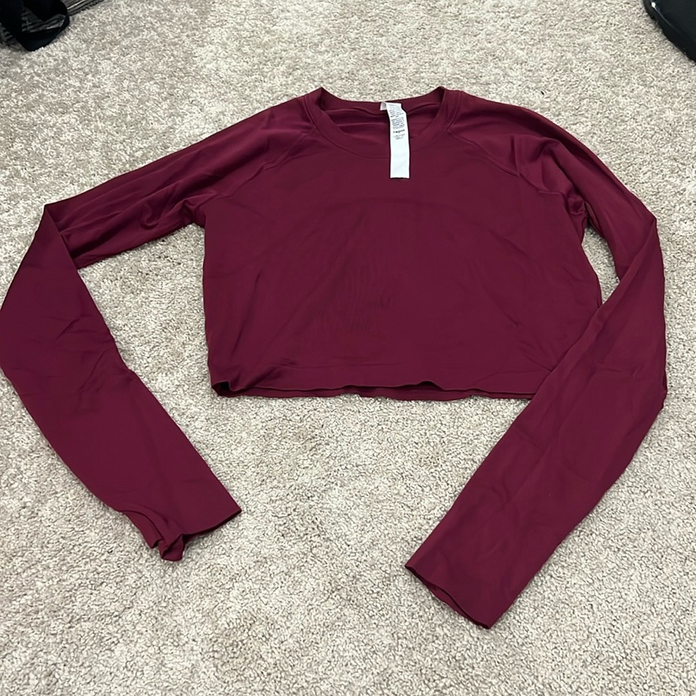 Lululemon Cropped Long Sleeve